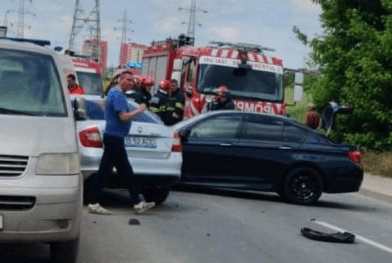  accident rutier cu două victime după-amiază