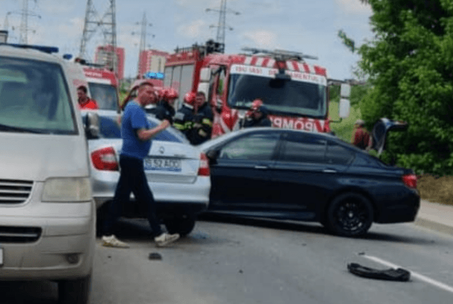  accident rutier cu două victime după-amiază