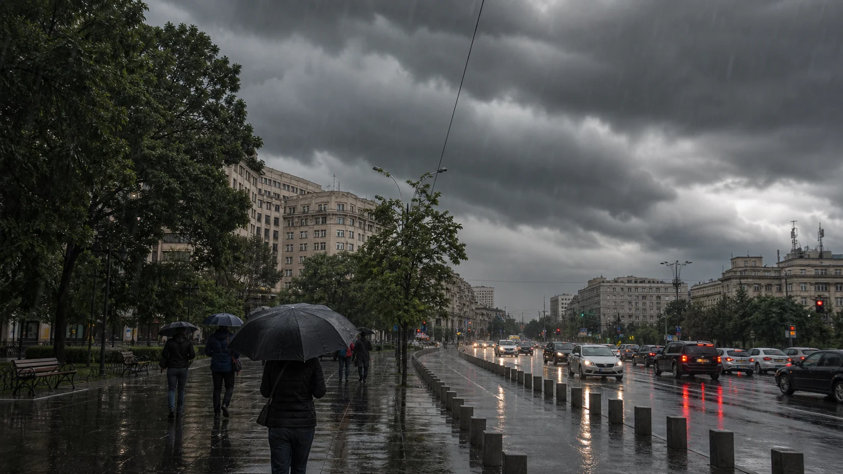 ANM: cod galben de furtuni — ce județe sunt vizate și ce trebuie făcut