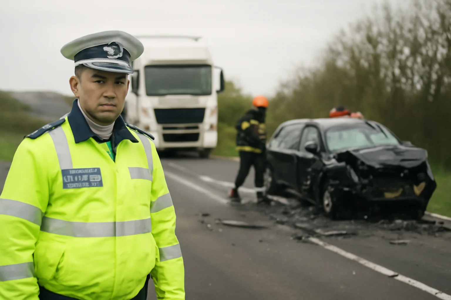 Accident fatal pe șosea