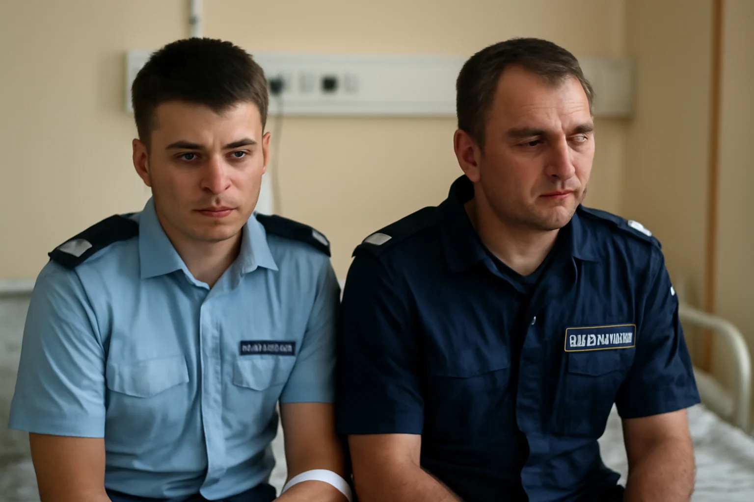 Accident grav în Iași: polițist și jandarm spitalizați după impact