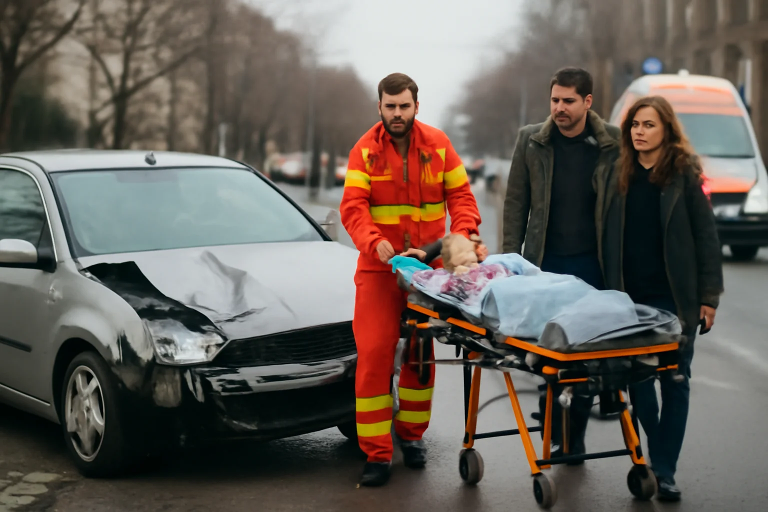 Accident grav în Iași: un copil și doi adulți spitalizați