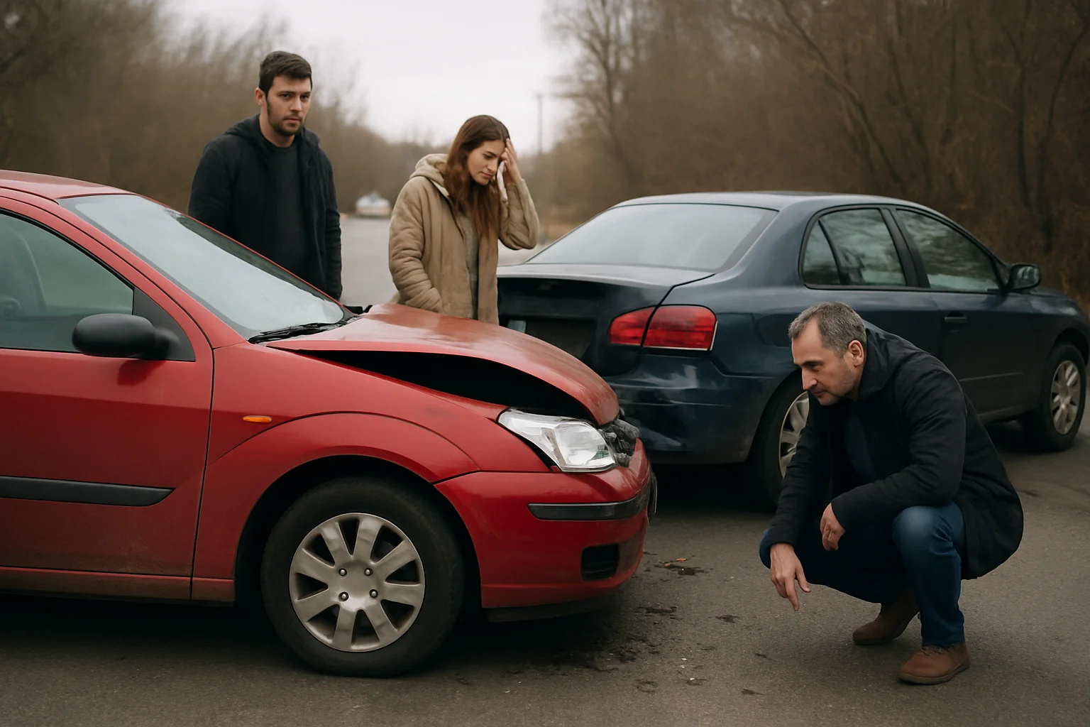 Accident în Iași: Trei răniți după o coliziune în lanț