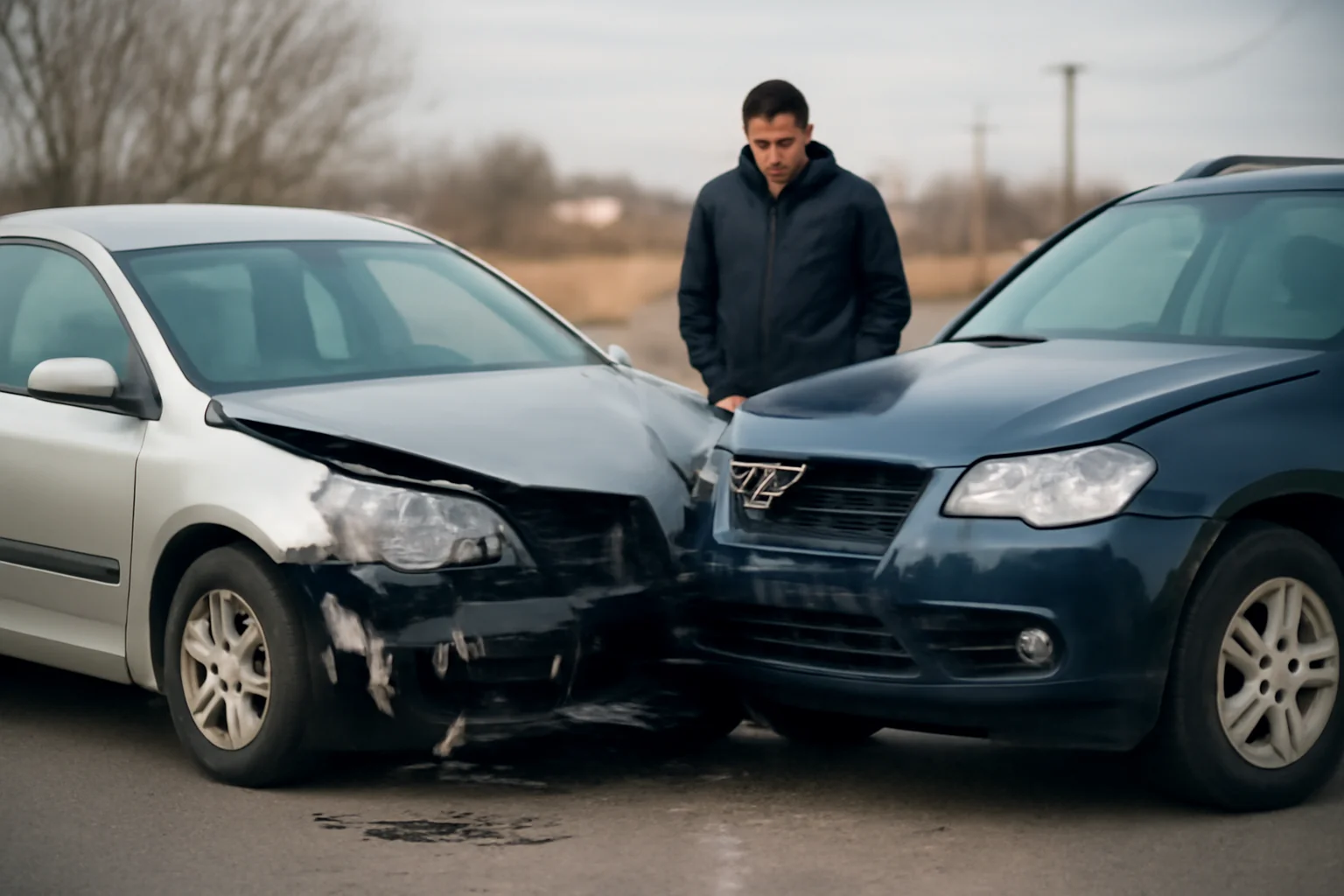 Accident rutier raportat