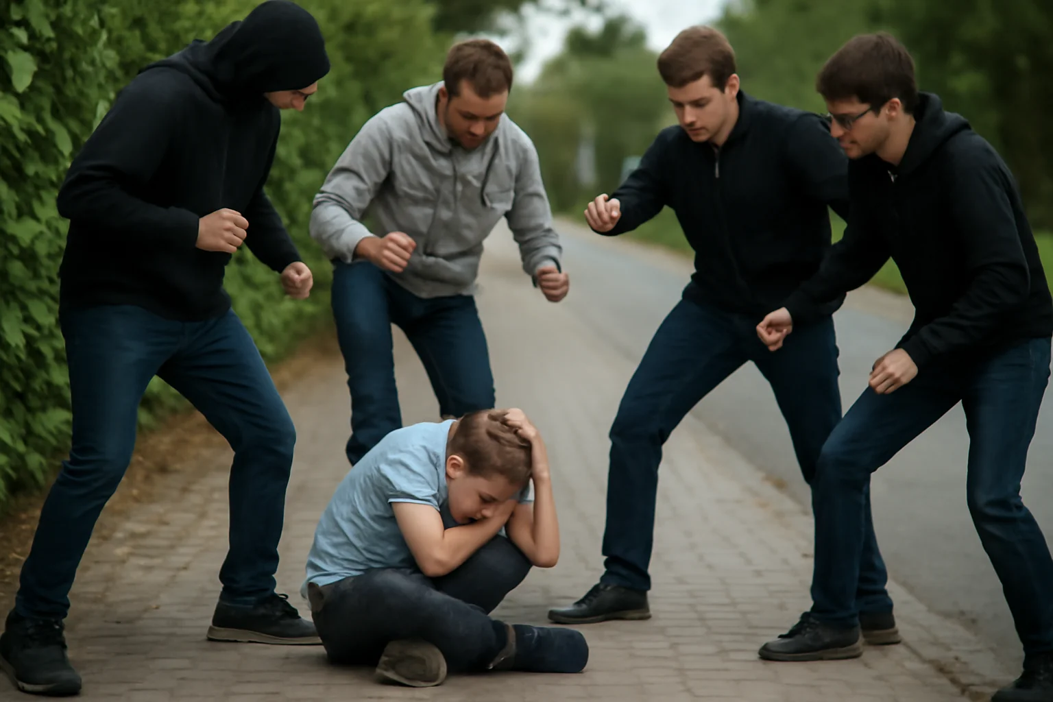 Atacul asupra unui copil de 12 ani de către cinci adolescenți șochează comunitatea locală
