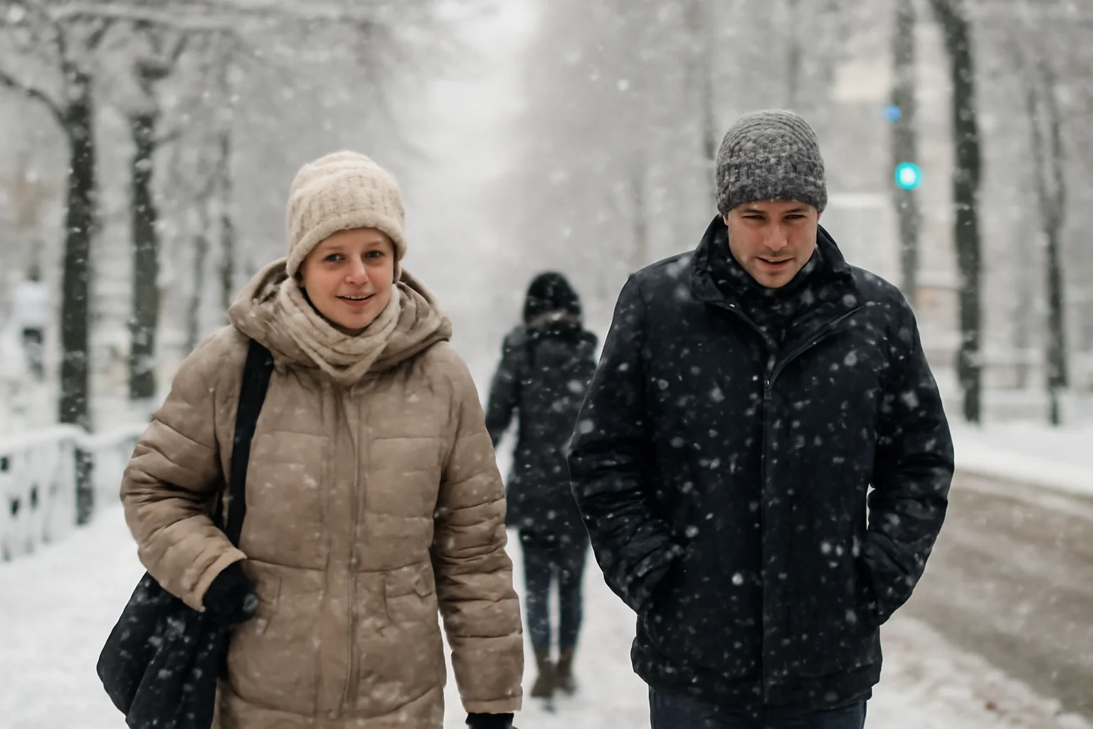 Avertizare meteo la Iași: răcire accentuată, ninsori și polei în următoarele zile