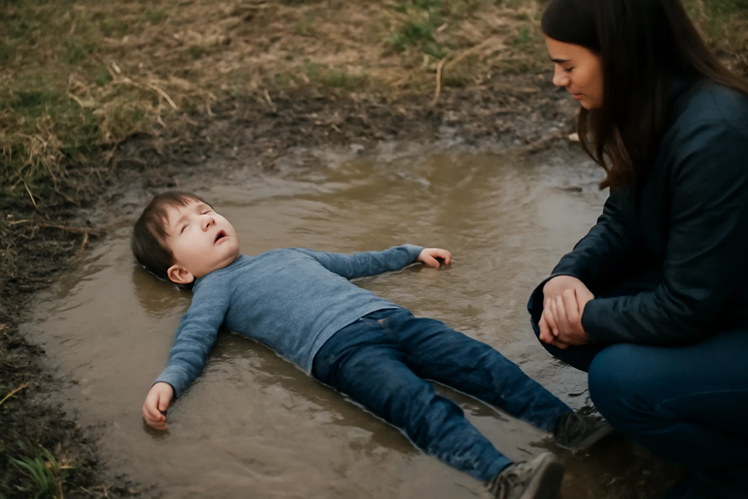 Băiețel de 4 ani găsit mort după căutări intense de o oră
