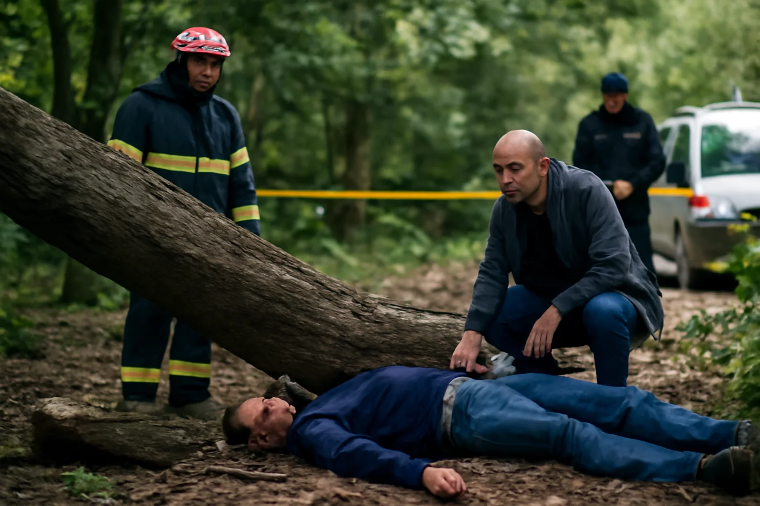 Bărbat de 45 de ani, strivit de copac în Iași, tragedie matinală