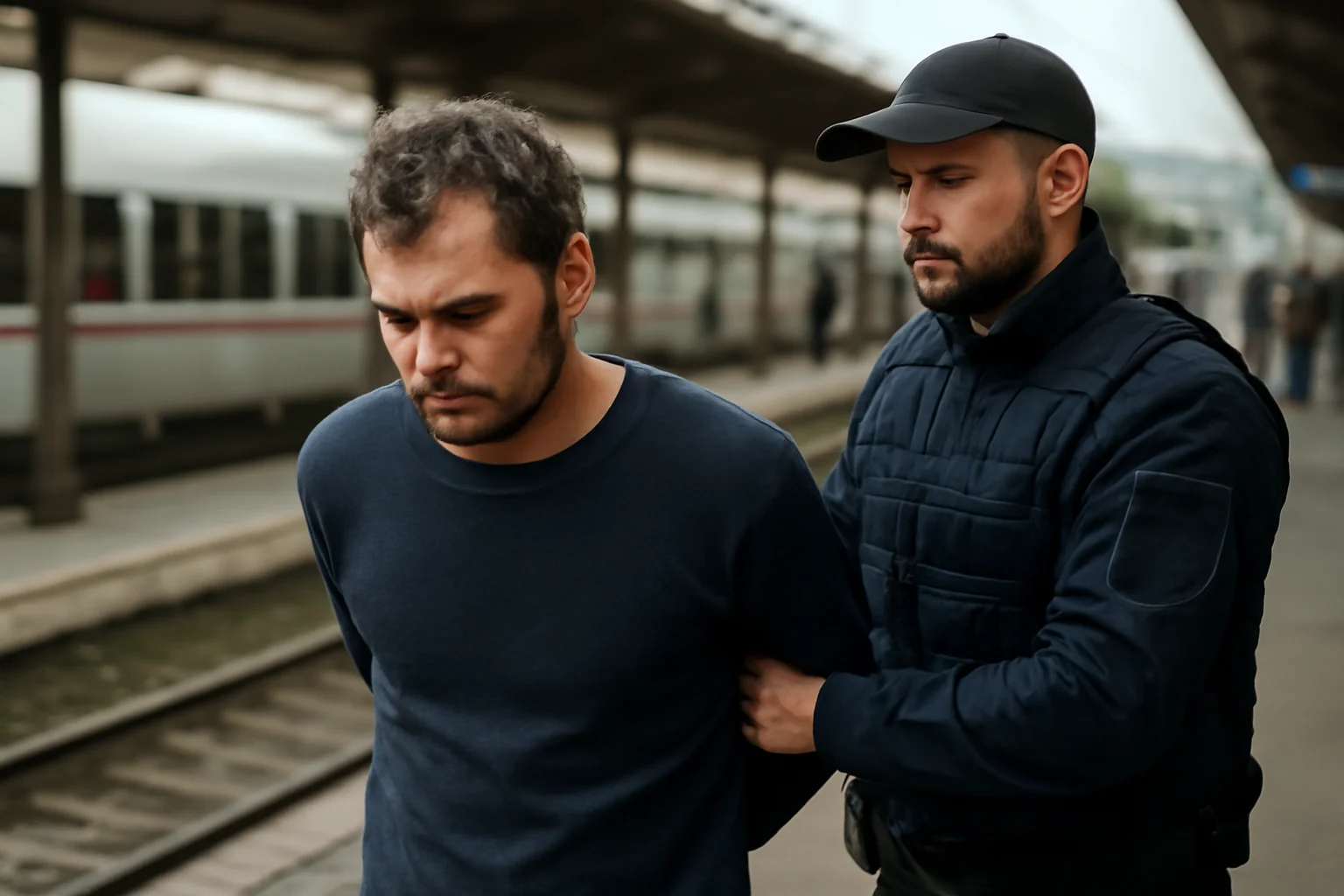 Bărbat evadat dintr-un centru de detenție, depistat în Gara Iași și readus în custodia autorităților