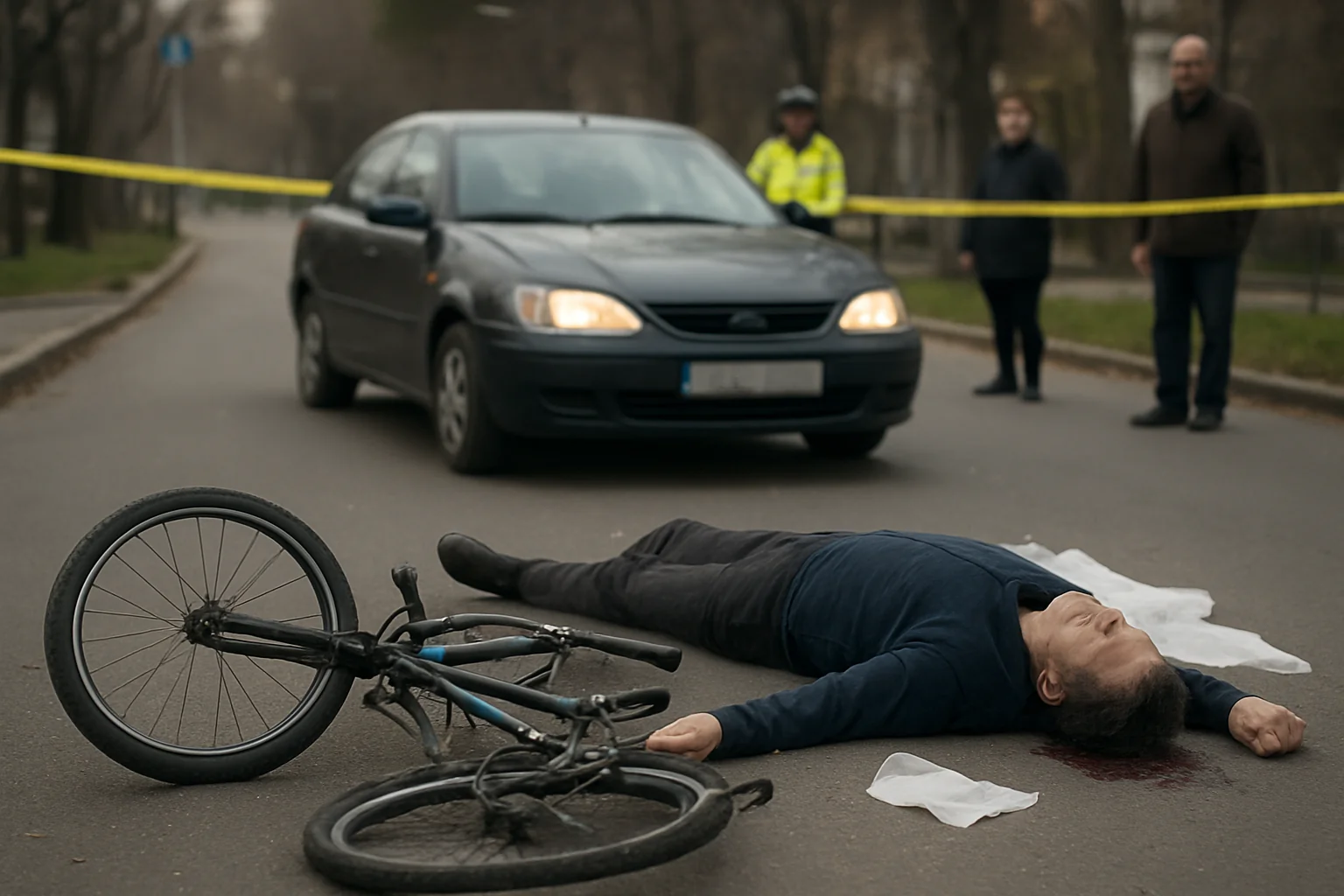 Biciclist decedat în Iași, pe Dimitrie Cantemir