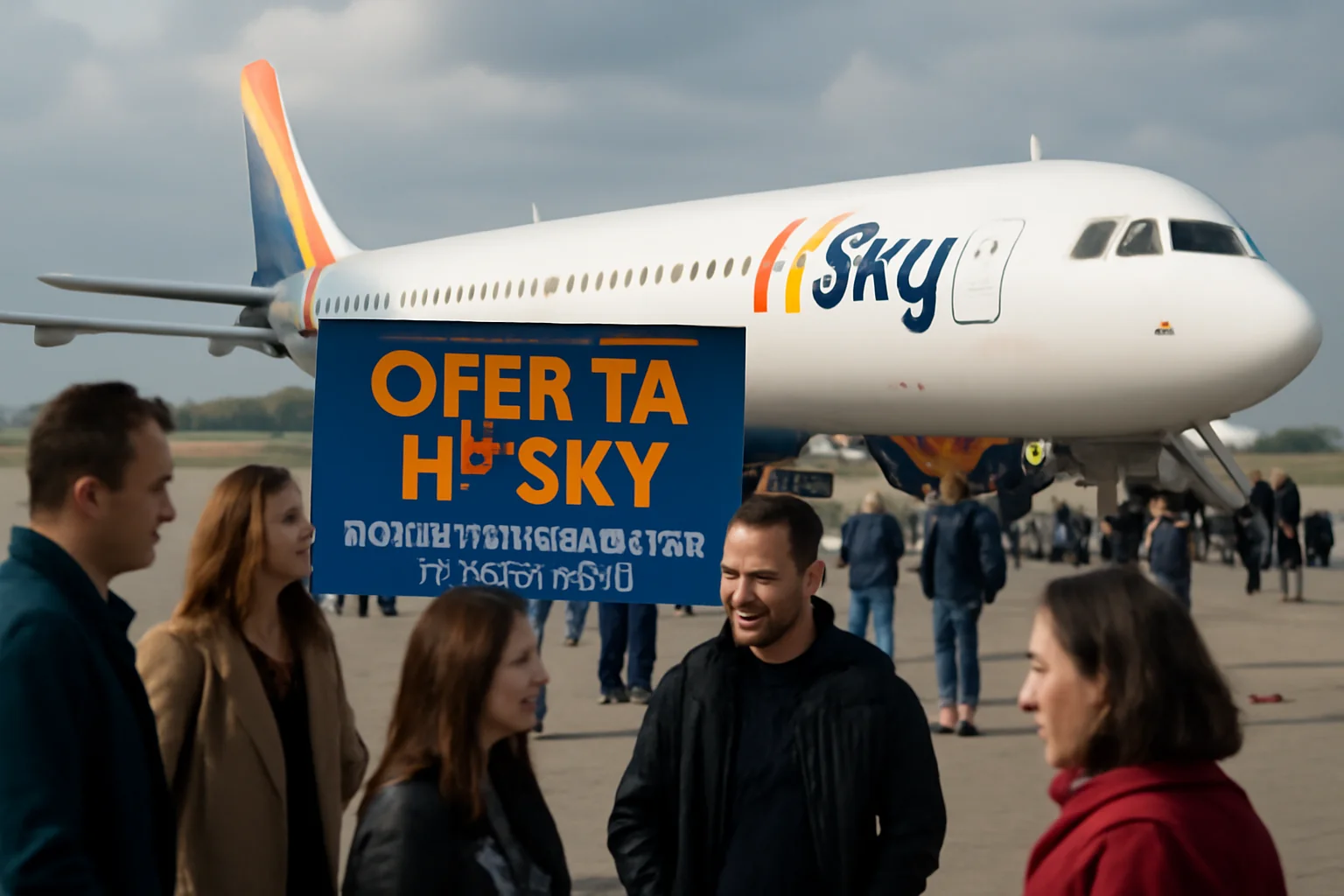 Bilete promoționale HiSky de la Iași la Dublin, de la 39,99 euro pe segment
