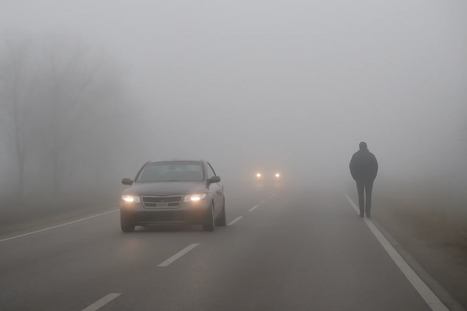Ceață densă și vizibilitate redusă pe drumuri din județul Iași, anunțată de Centrul INFOTRAFIC