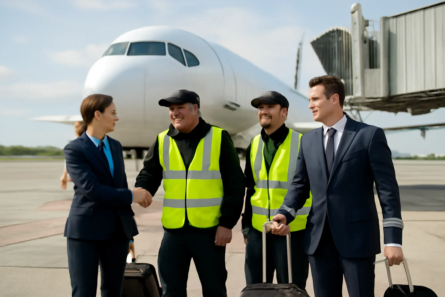 Colaborări Surprinzătoare la Aeroportul din Iași: Moldoveni și Paznici Fac Echipe pentru Transportul Pasagerilor