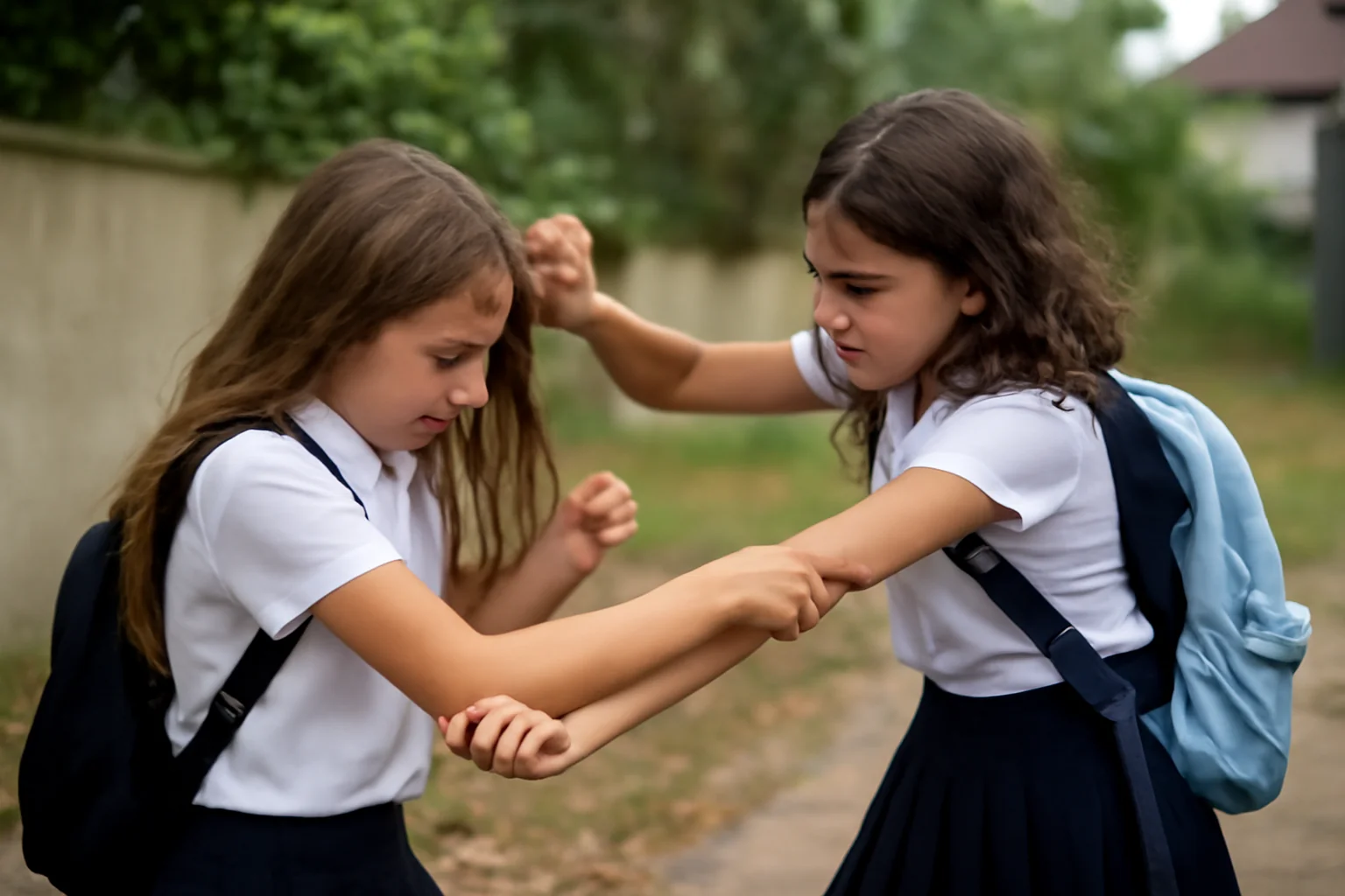 Conflict dur între două fete de 11 și 13 ani în Iași
