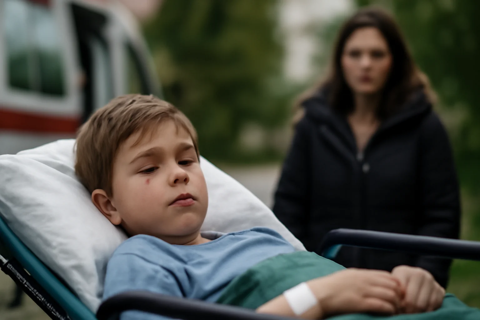 Copil de 10 ani din Iași ajuns în stare gravă la spital după un accident rutier