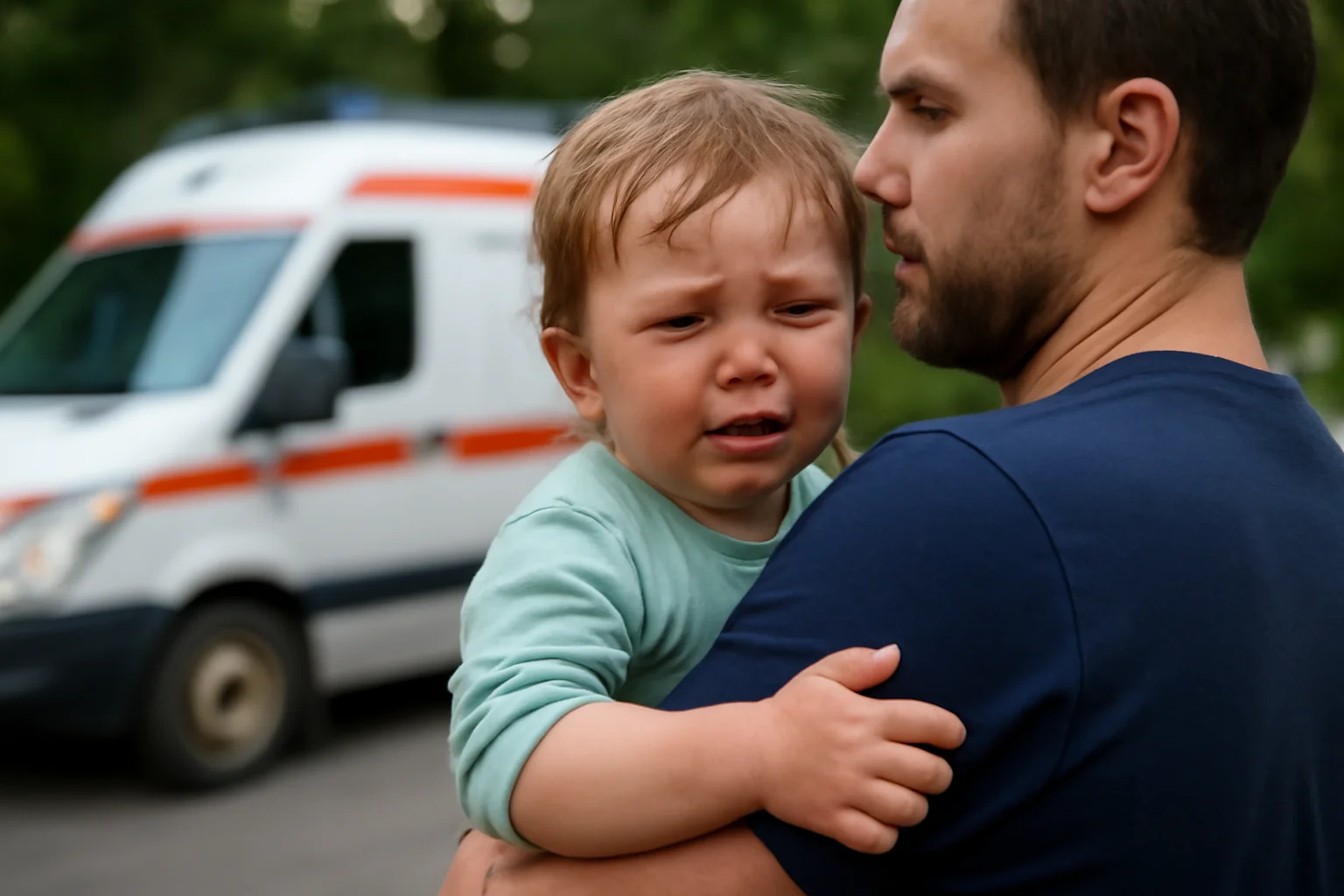 copil de doi ani transportat urgent la București după arsuri severe cu apă fierbinte