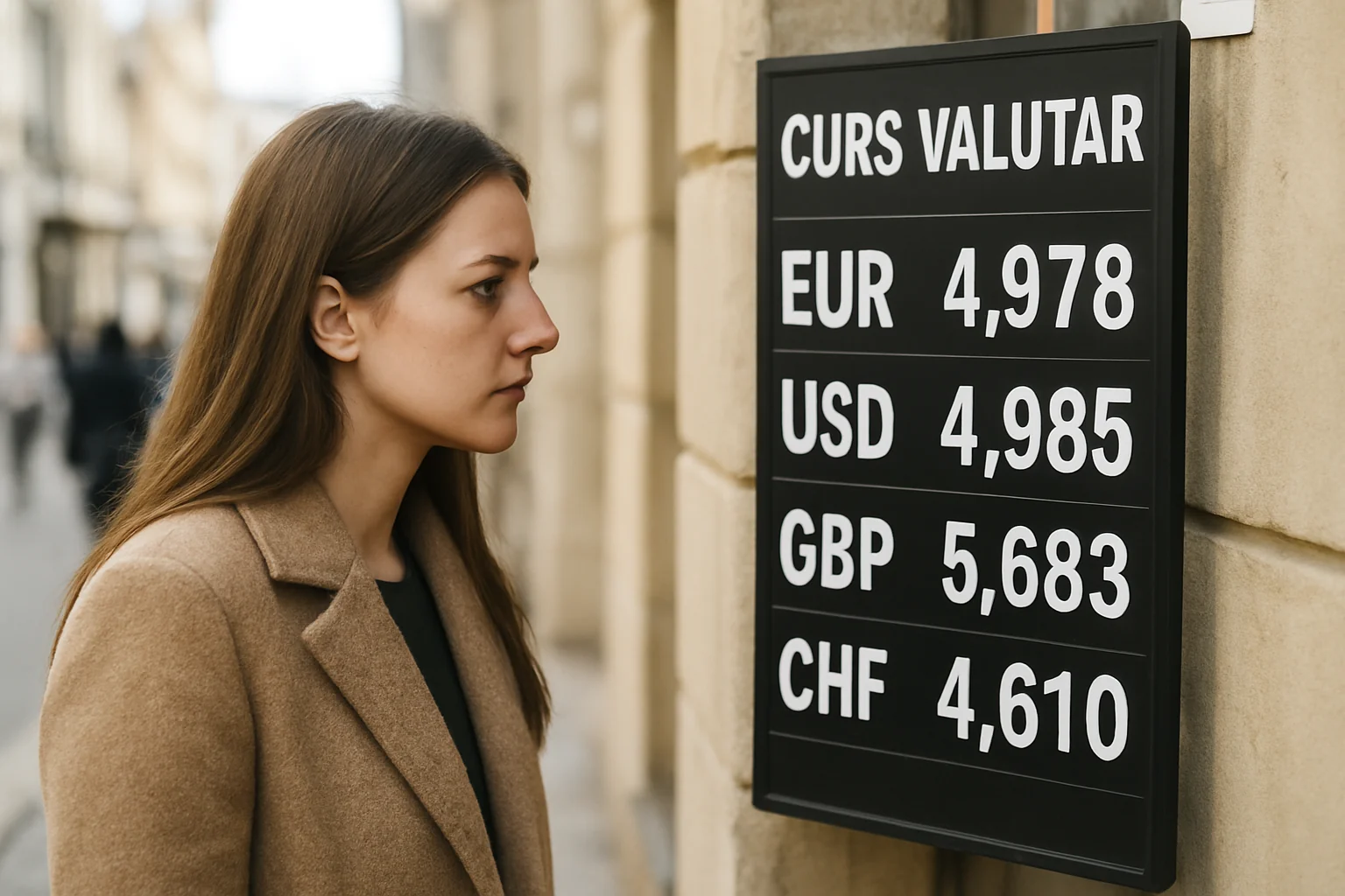 Curs valutar azi (BNR) – 2026-03-24