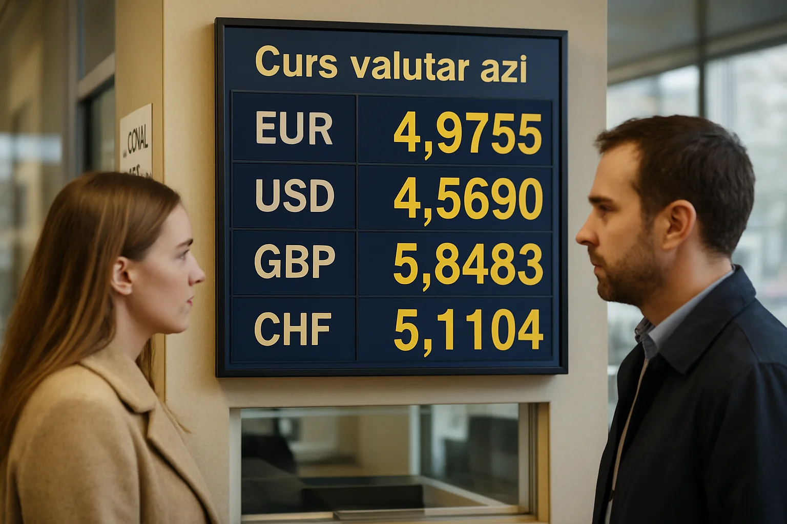 Curs valutar azi (BNR) – 2026-04-21