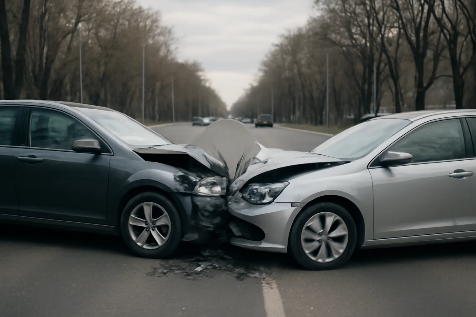 Două autoturisme implicate pe Bulevardul Independenței.