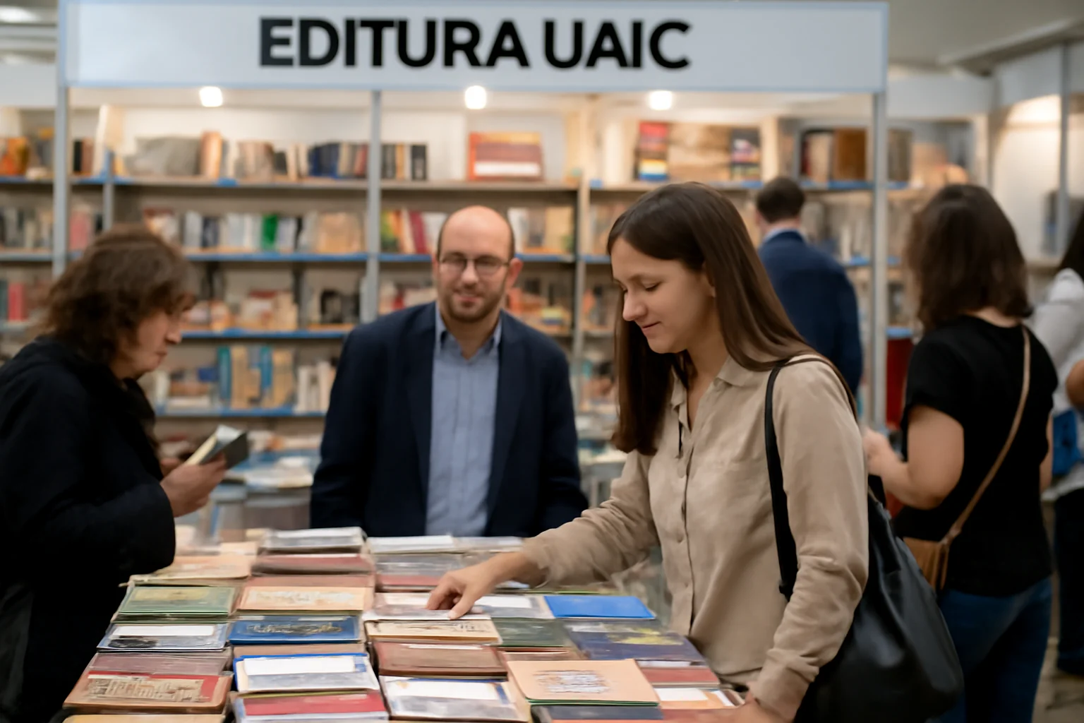 Editura UAIC prezentă la Târgul de Carte GAUDEAMUS de la Iași