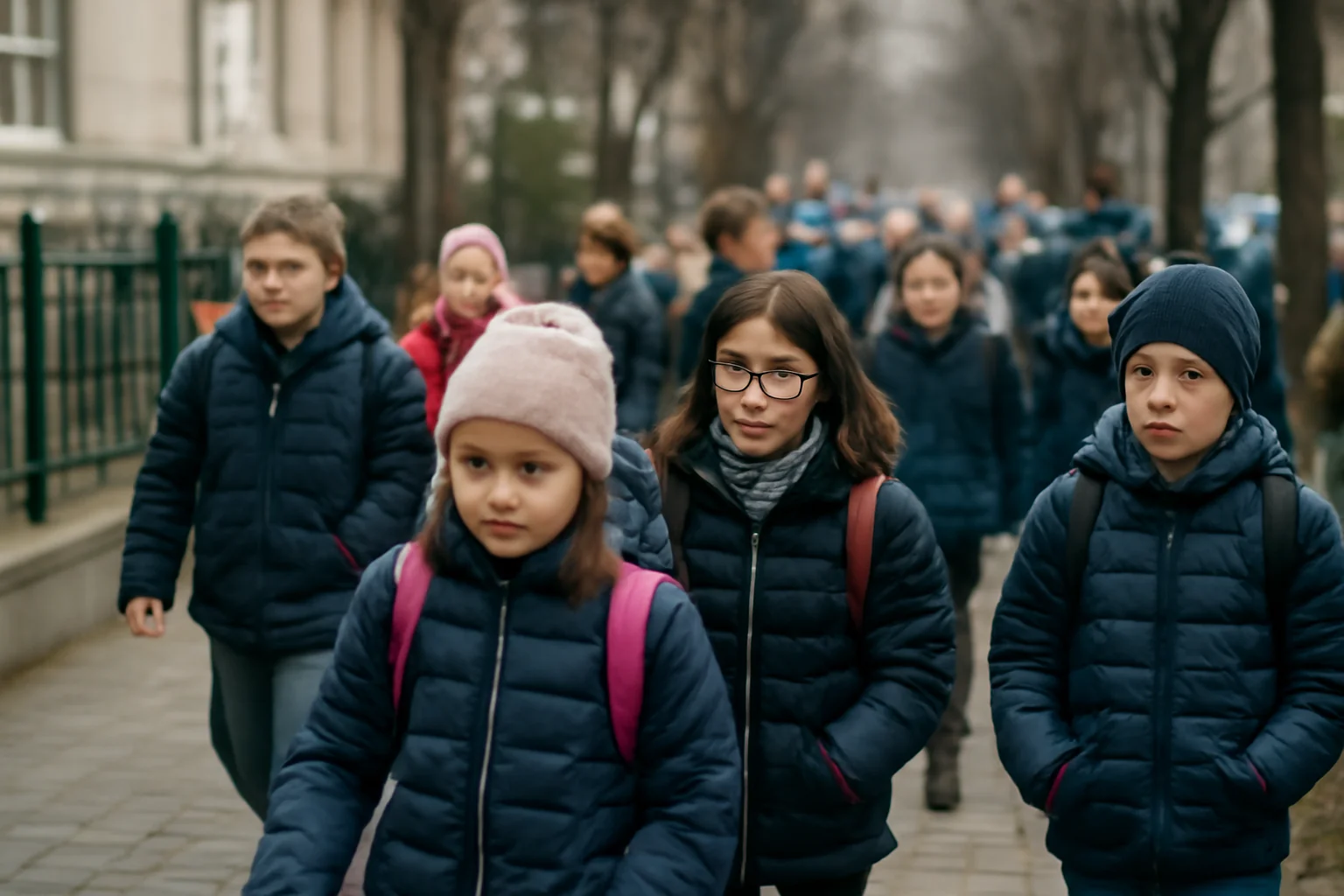 Elevii din Iași au revenit joi la cursuri, odată cu debutul Modulului III