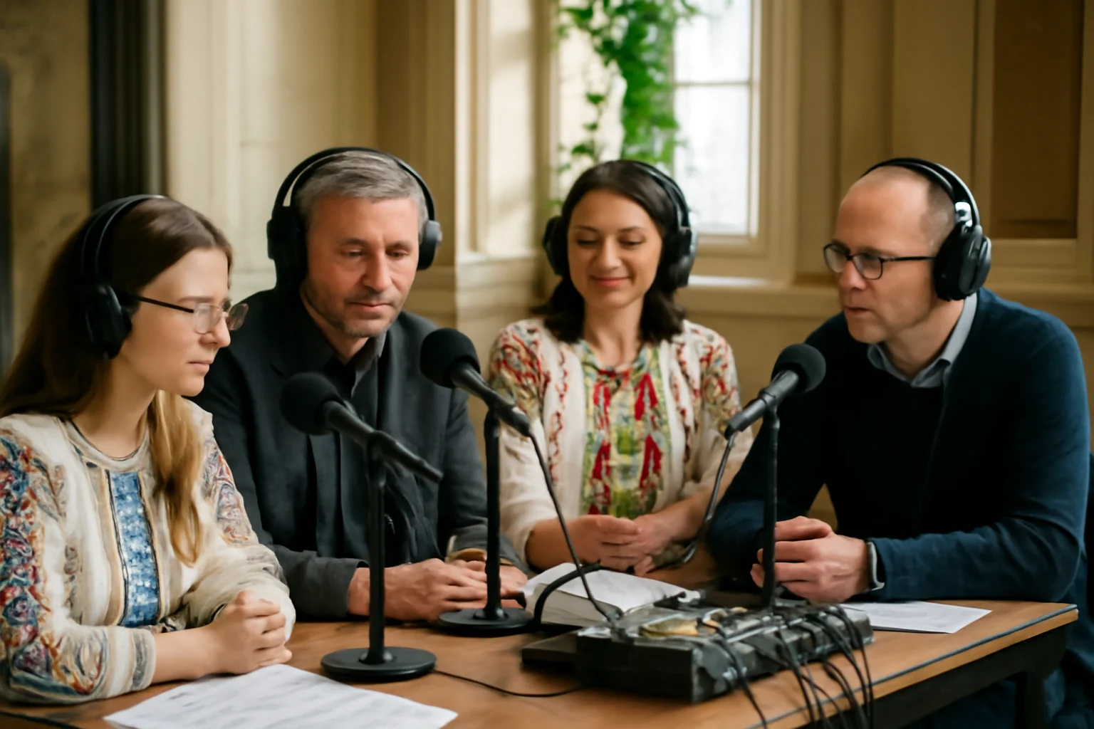 Emisiune Radio Iași despre „Amiaza culturală bucovineană” de la Palatul Braunstein