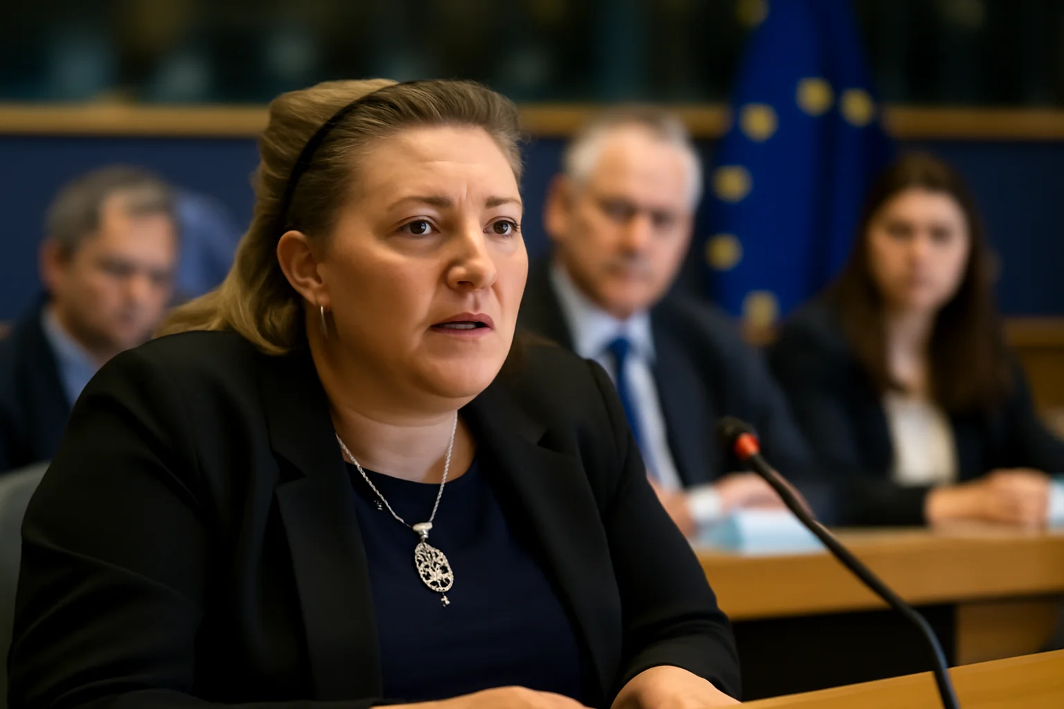 Europarlamentarul Diana Șoșoacă a organizat la Strasbourg dezbaterea privind cooperarea Parlamentului European cu cel al României pentru noua Politică Agricolă Comună post-2027