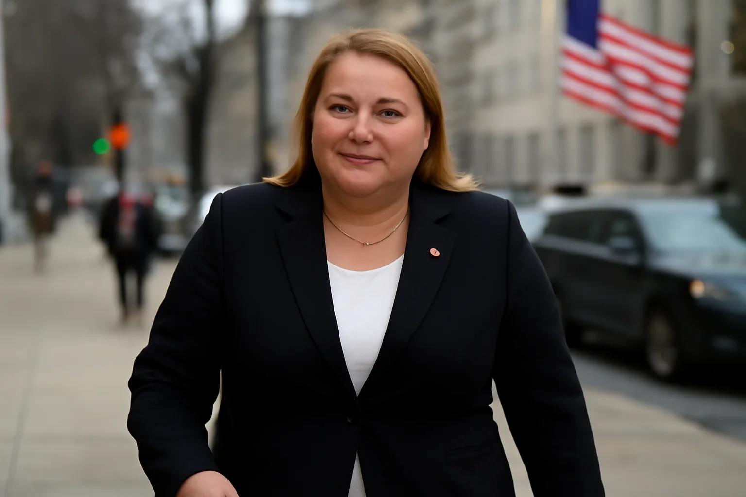 Europarlamentarul Diana Șoșoacă în SUA pentru un eveniment internațional de securitate de top