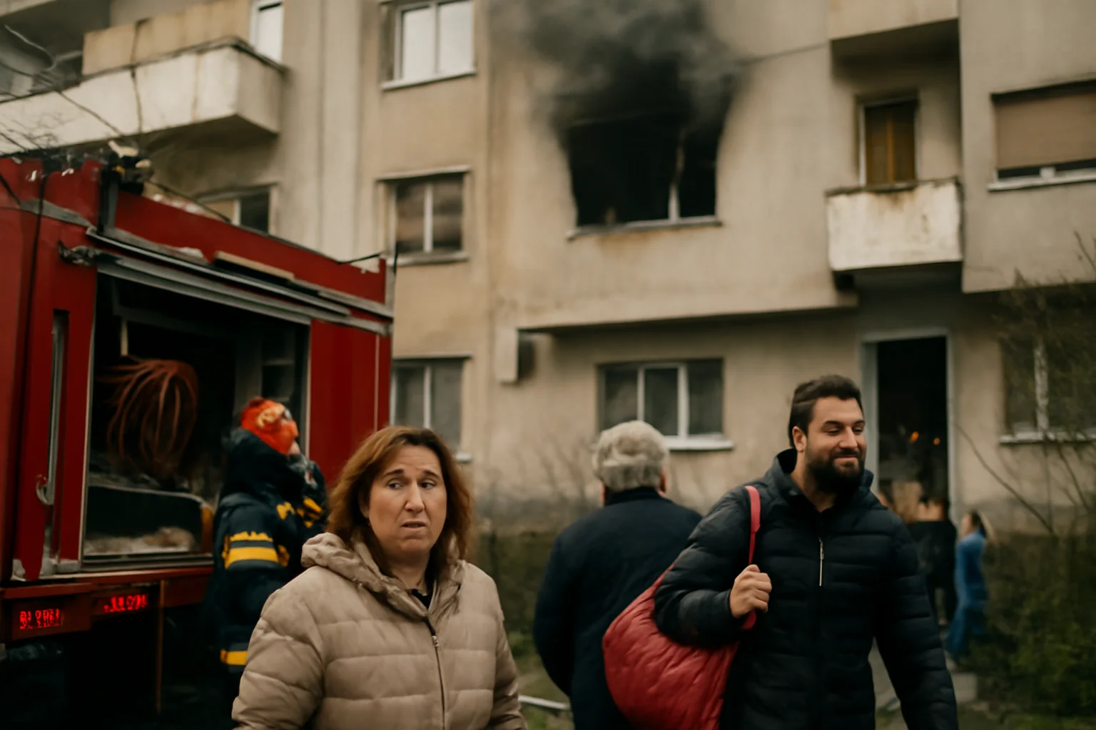 Explozie în apartament: trei răniți și locatari evacuați urgent