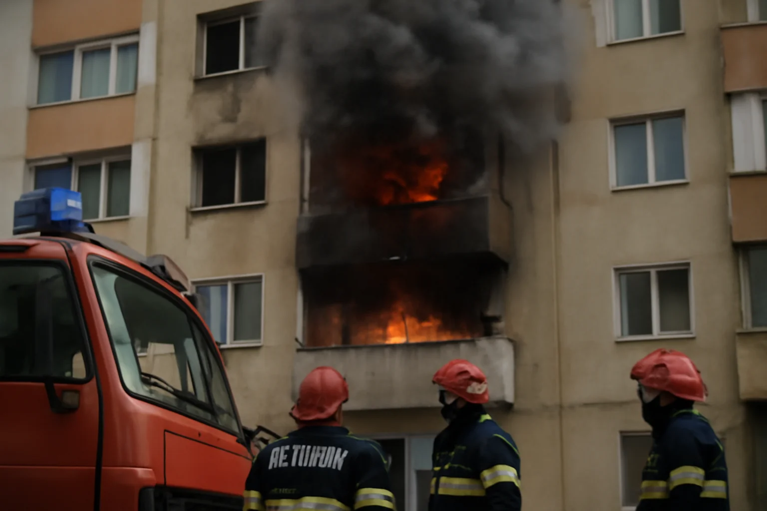 Explozie urmată de incendiu într-un apartament din Zalău, relatată la secțiunea Național a presei din Iași