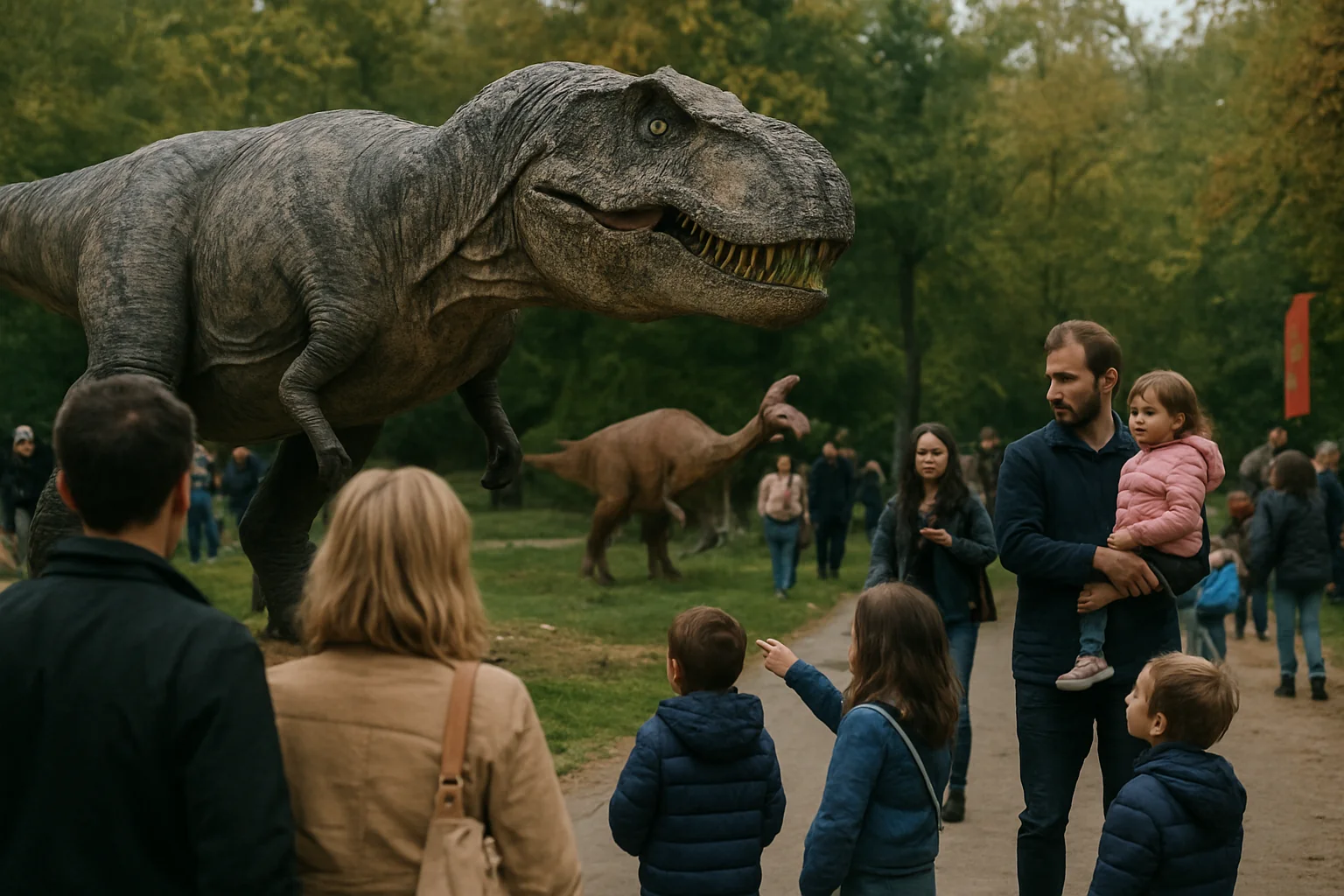 Expoziție gratuită cu dinozauri la Palas Iași în iulie