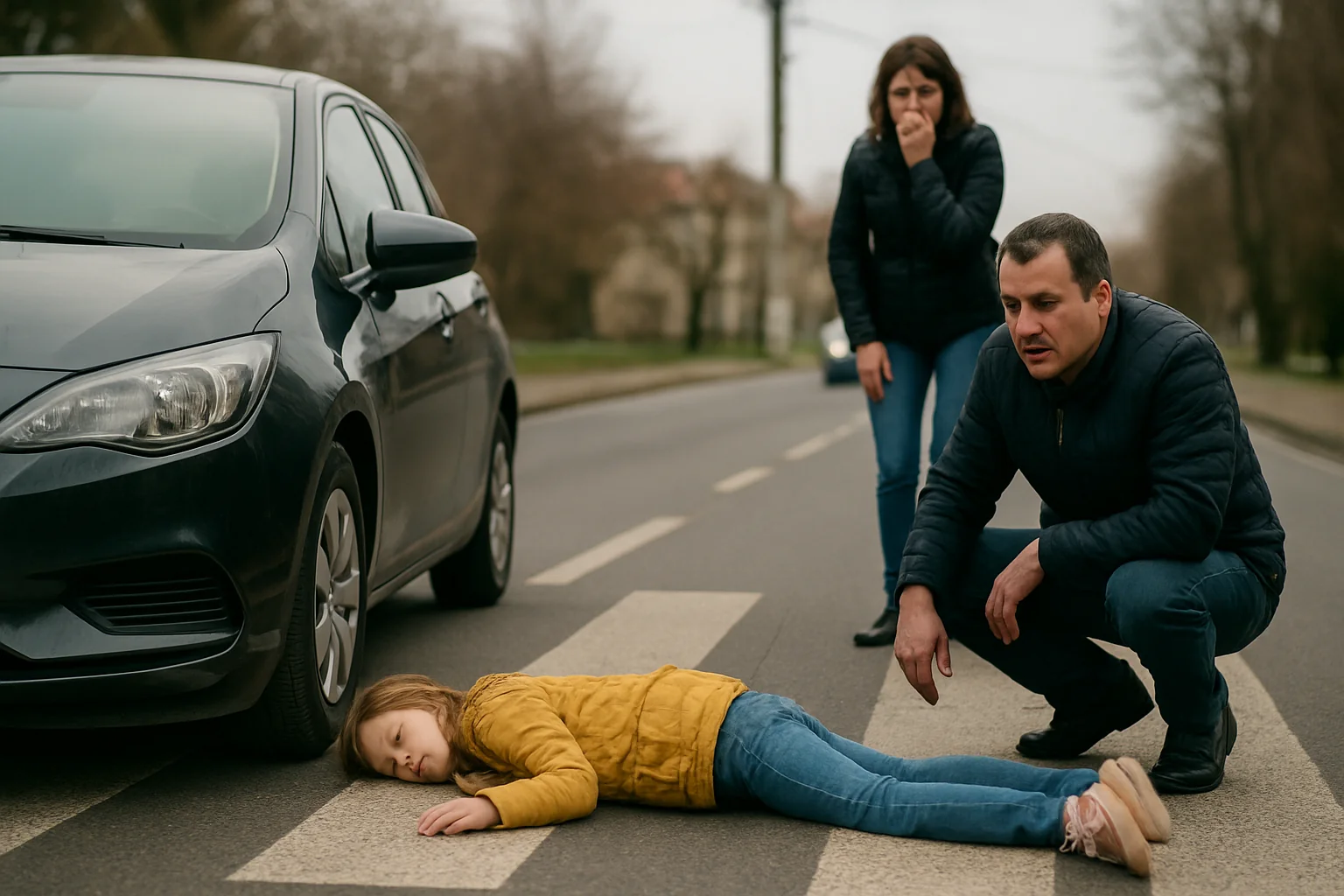 Fetiță lovită pe trecerea de pietoni în Iași