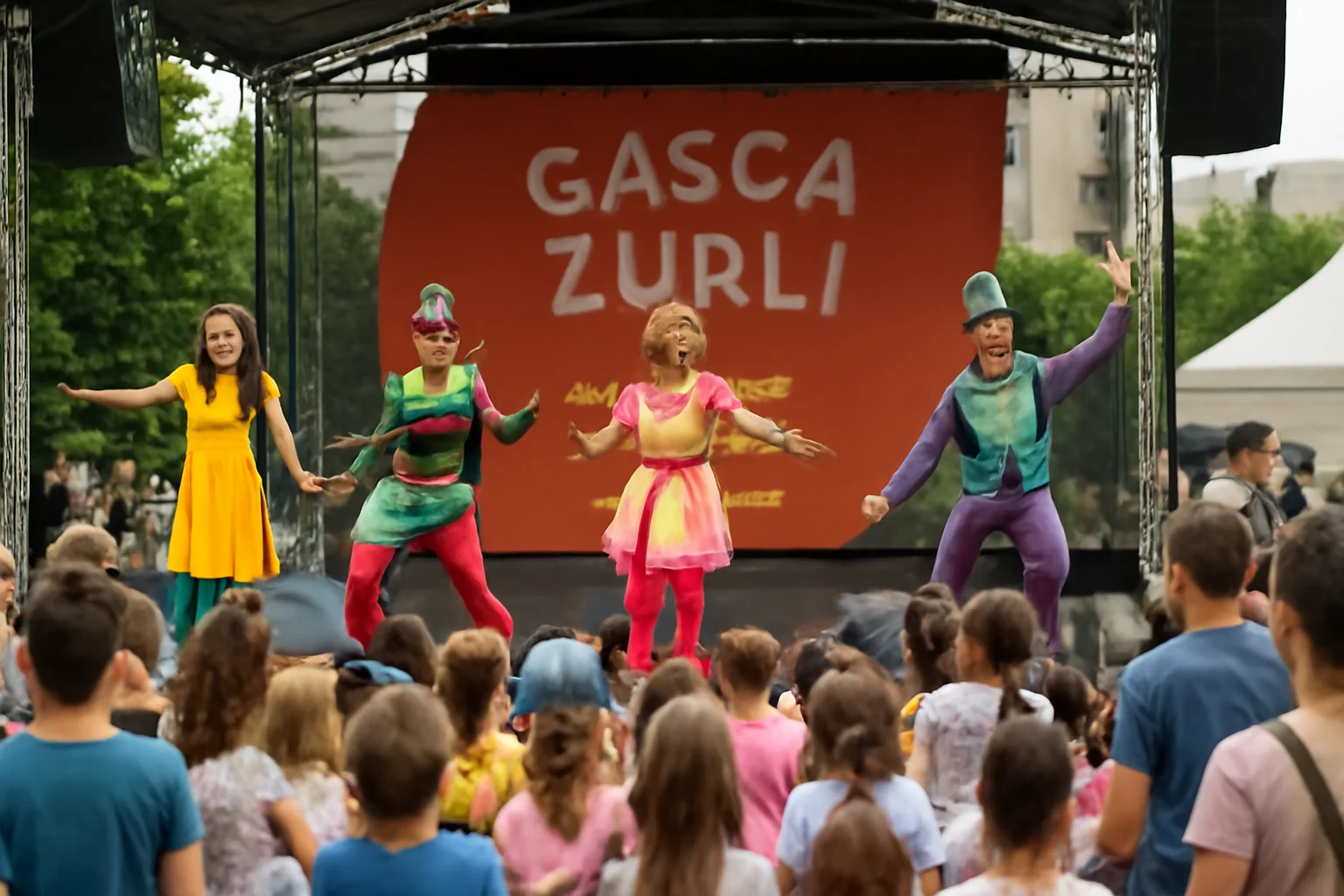 Gașca Zurli vine la Palas Iași cu un show pentru copii, acces liber în acest weekend