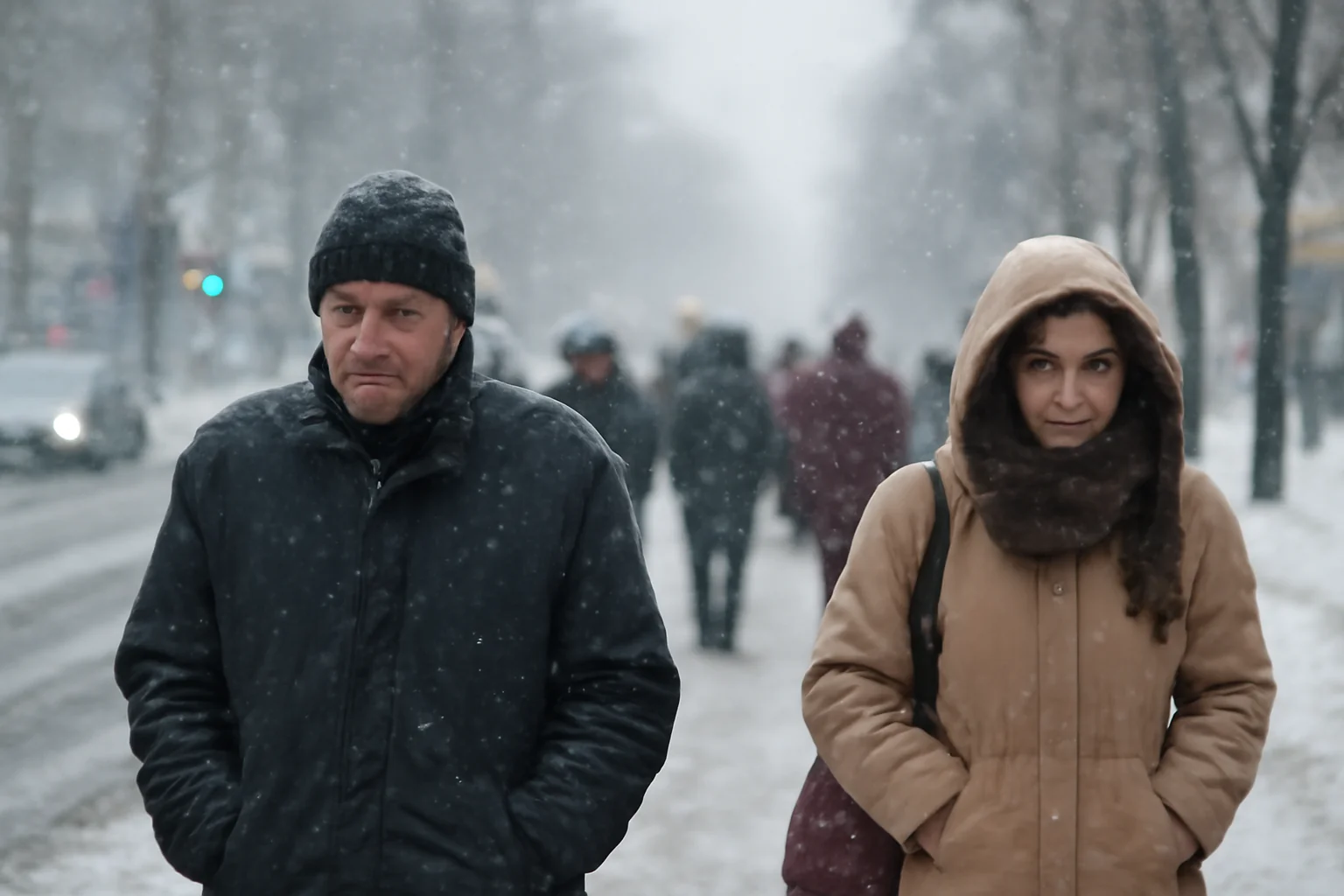 Ger persistent anunțat la Iași pe 18 ianuarie 2026, cu temperaturi foarte scăzute în toată țara