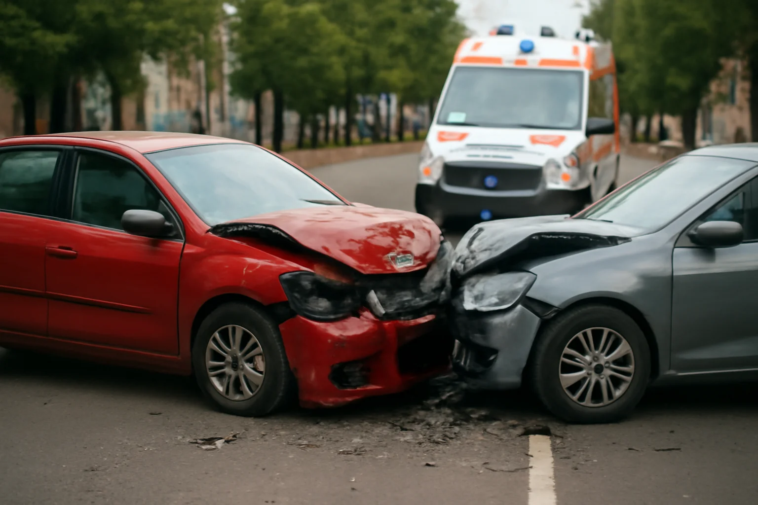  Grav incident rutier – Femeie gravidă în 34 de săptămâni transportată la spital după coliziune auto pe strada Libertății