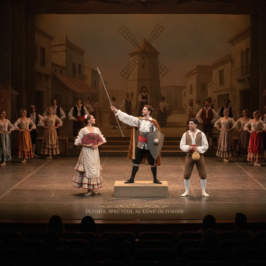 Iași: Don Quijote, pe 27 octombrie, la Opera Națională Română