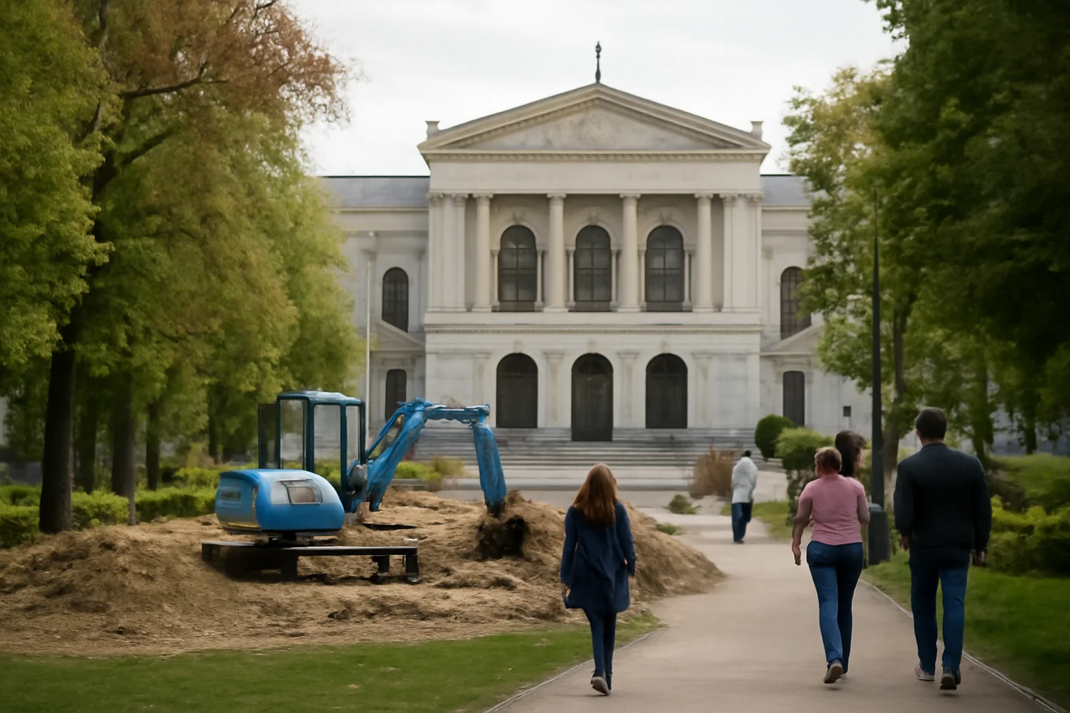 Iași: proiect de reconfigurare pentru parcul din jurul Teatrului Național „Vasile Alecsandri”