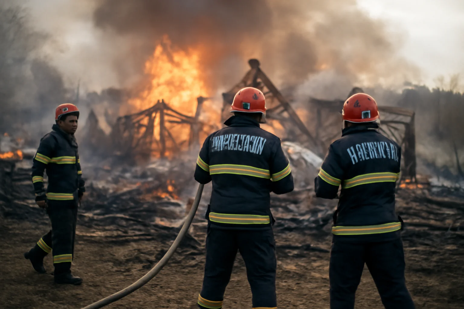 Incendiu de proporții în județul Iași! Pompierii au intervenit și au stins focul după trei ore