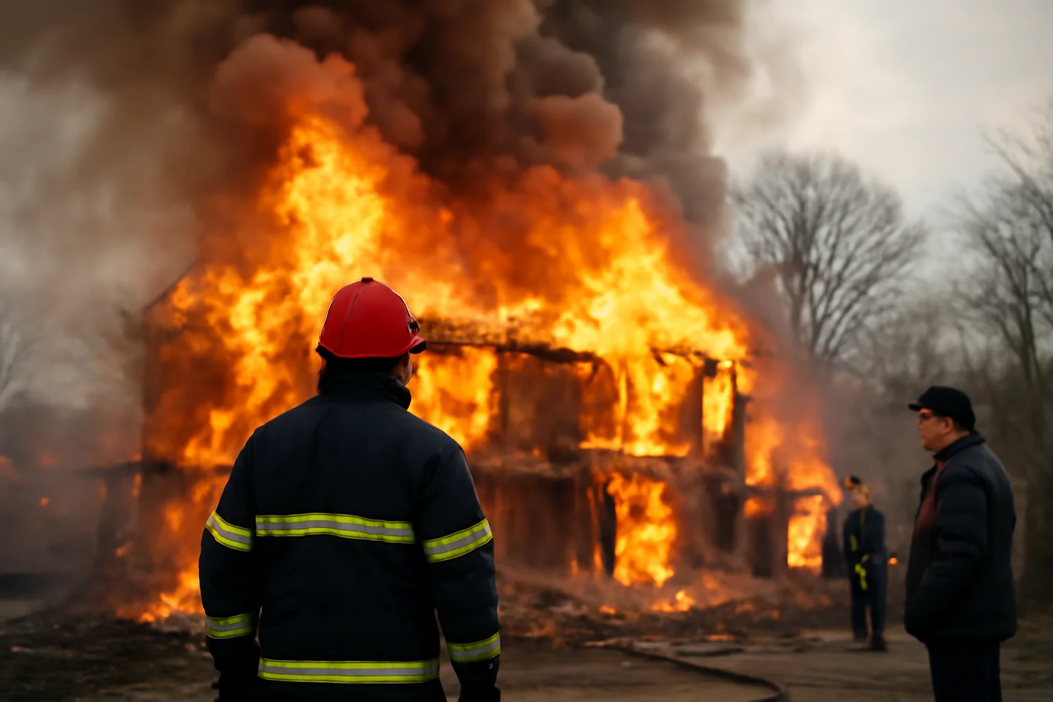 Incendiu devastator dimineața aceasta în județul Iași