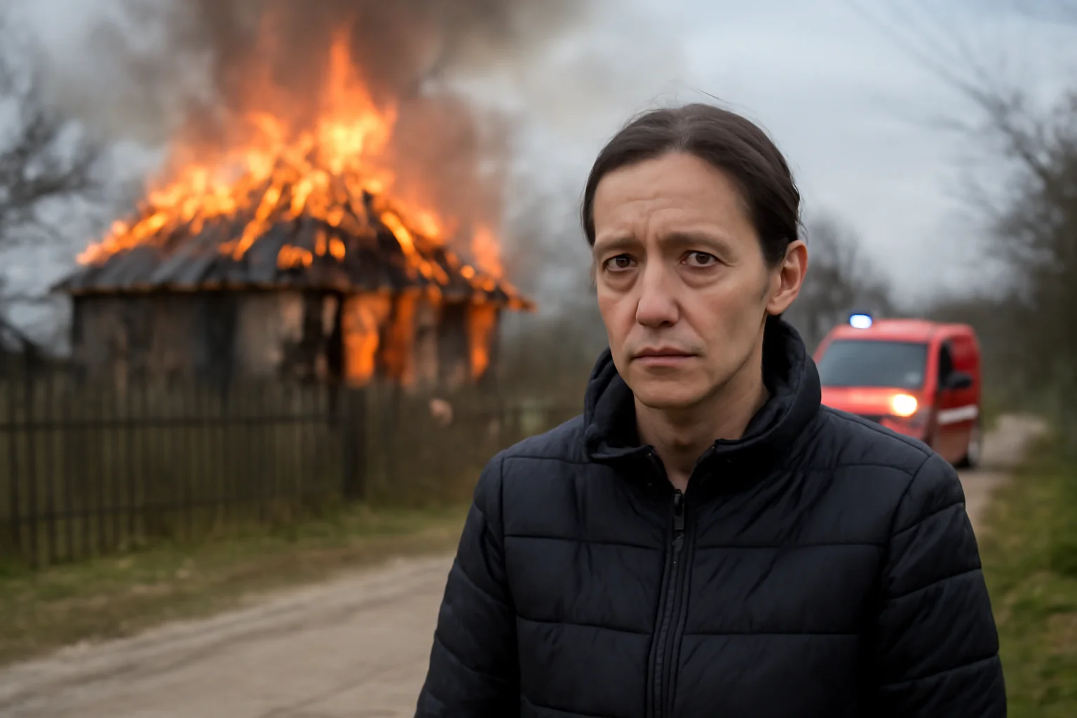 Incendiu devastator în Iași: Femeie spitalizată după un accident
