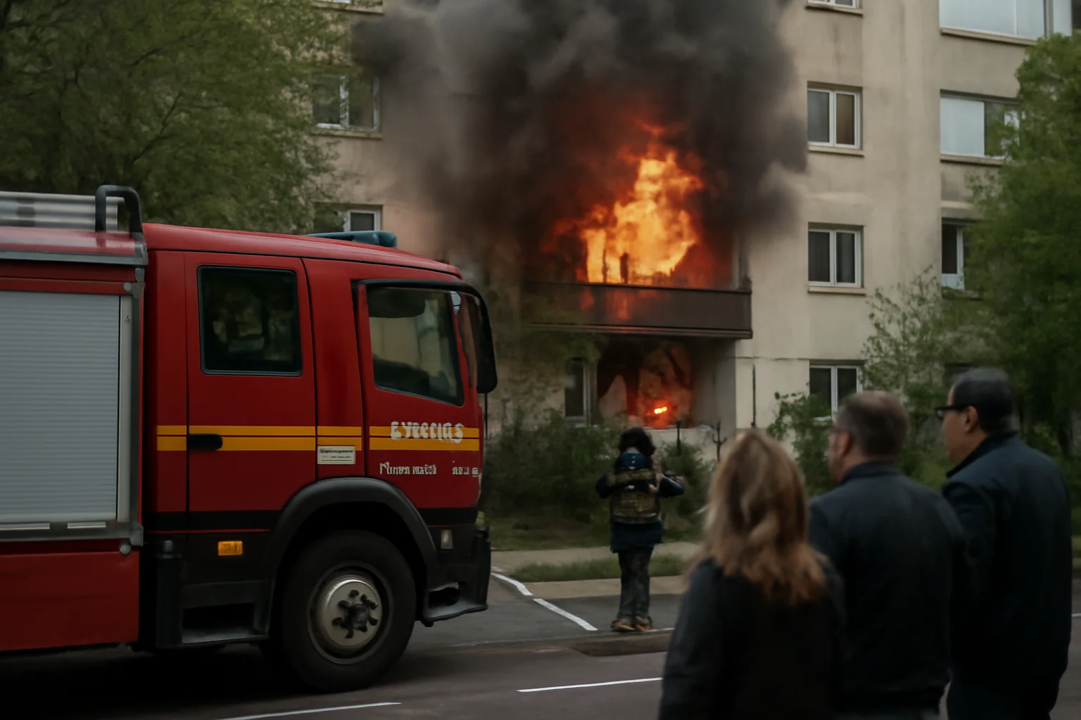 Incendiu la un apartament din Iași, pe șoseaua Nicolina: intervenție rapidă a pompierilor