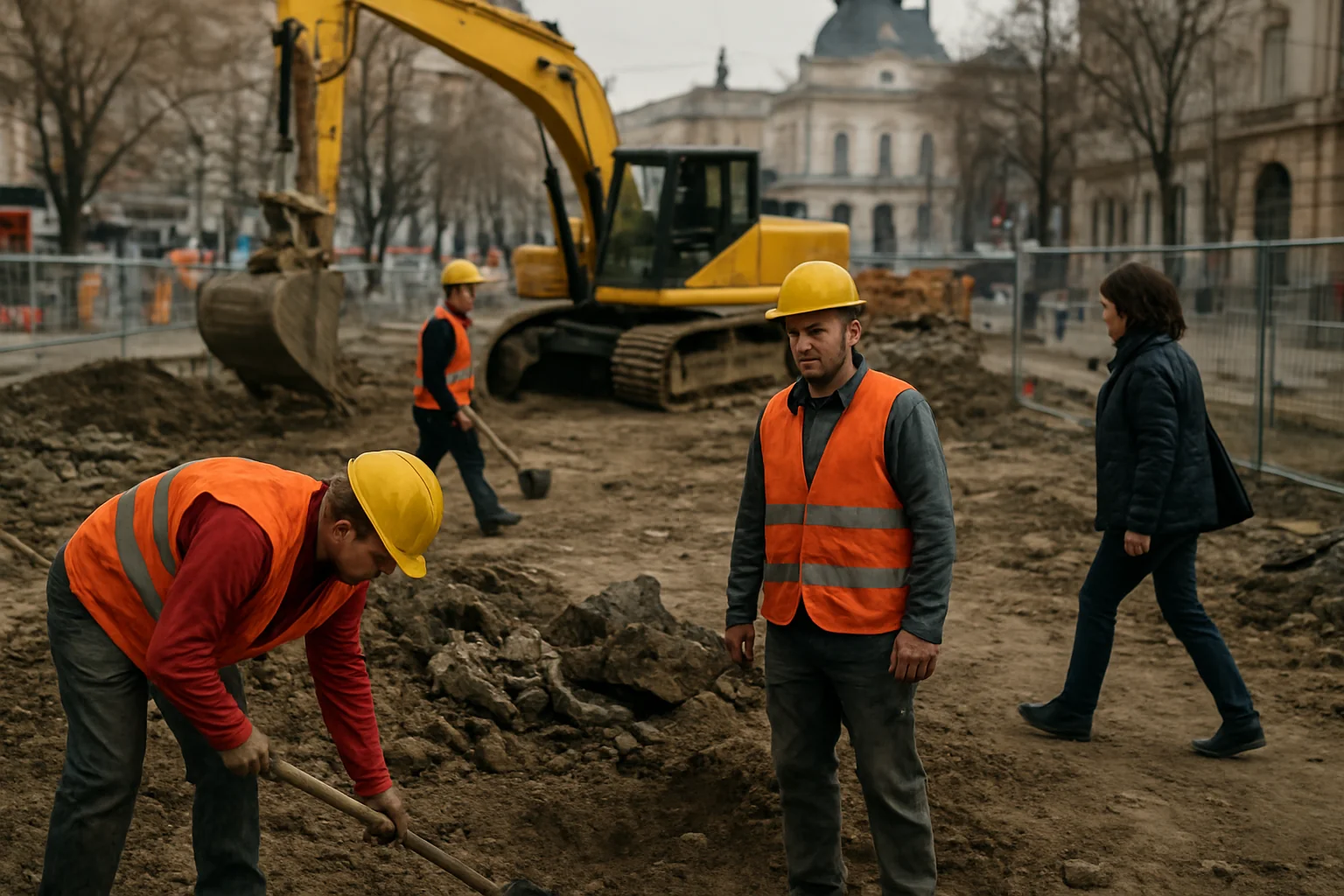Încep lucrări de reabilitare în Piața Unirii Iași