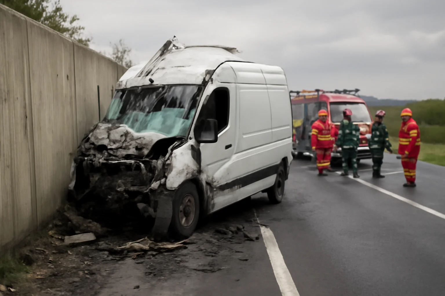 Incident major cu 10 persoane pe DN17 la zidul morții din Șcheia - Planul Roșu activat de urgență!