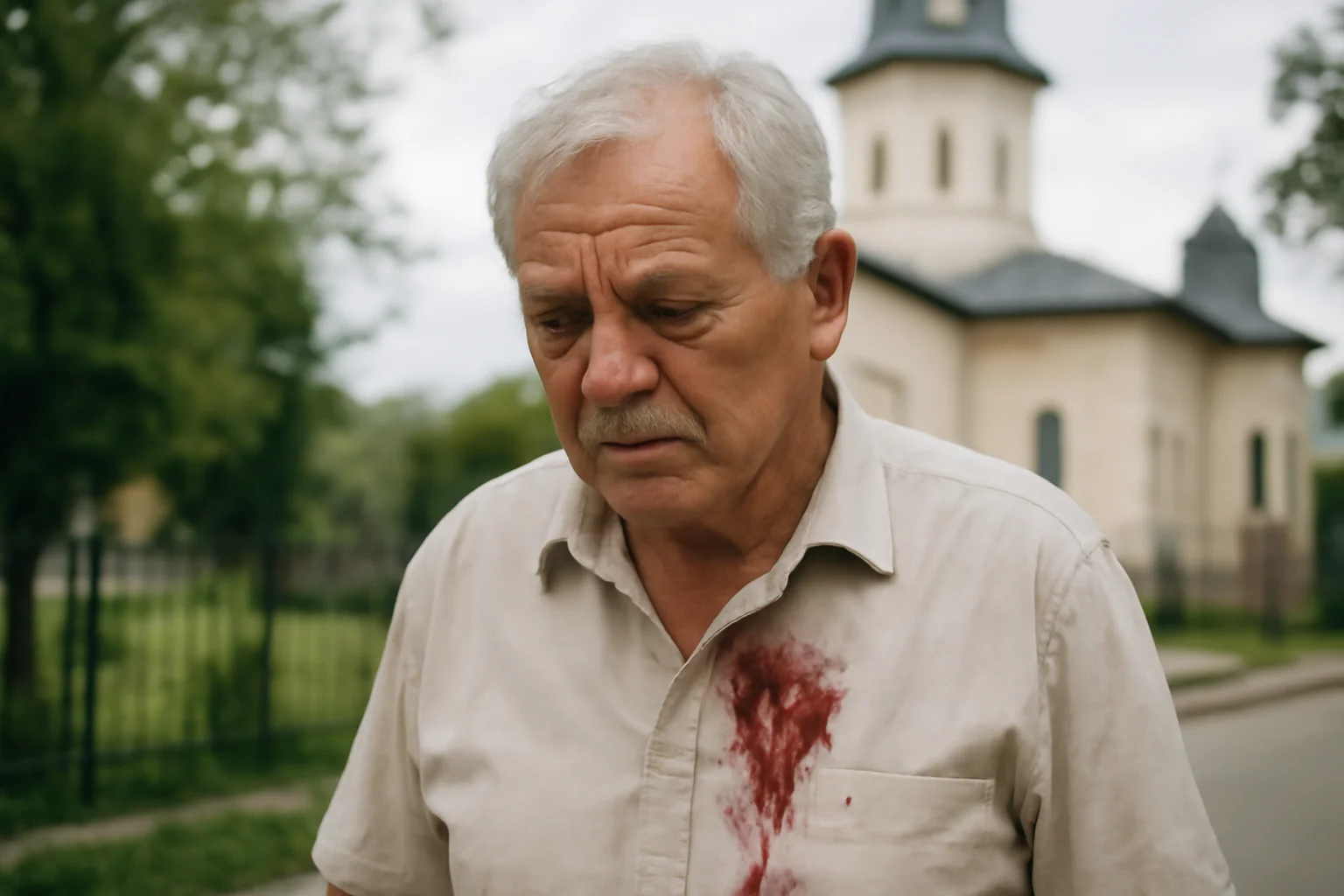 Incident violent lângă o biserică din Iași: bărbat de 61 de ani înjunghiat de o minoră