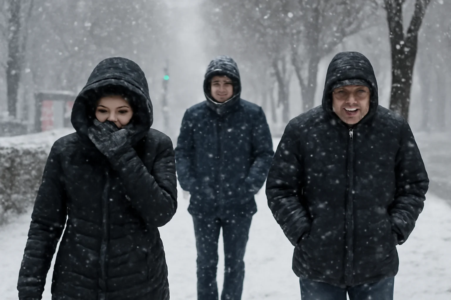 Informare meteo pentru Iași: ninsori, vânt puternic și ger anunțate pentru perioada 23–26 decembrie