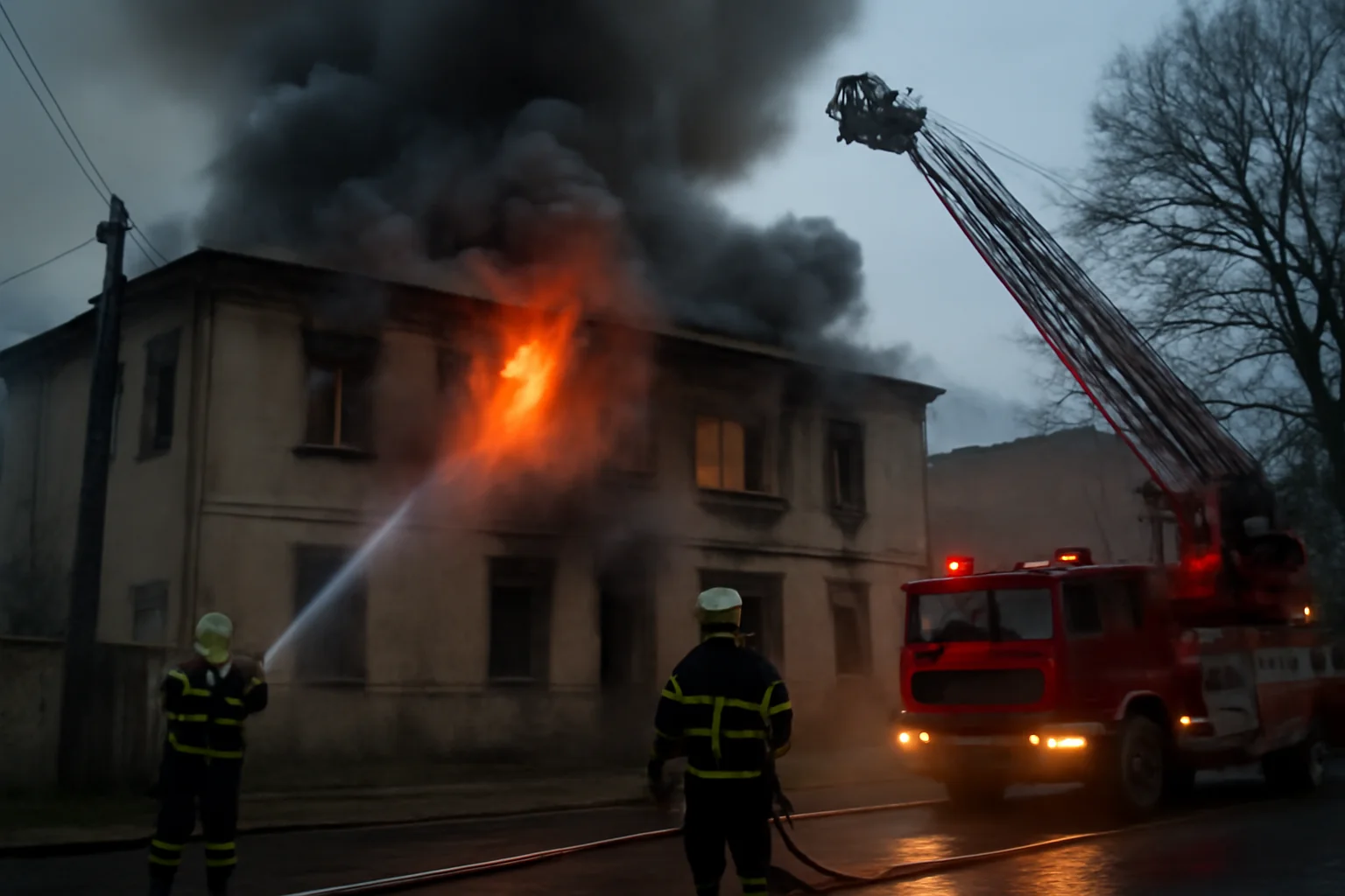  Intervenția promptă a pompierilor ieșeni în această dimineață