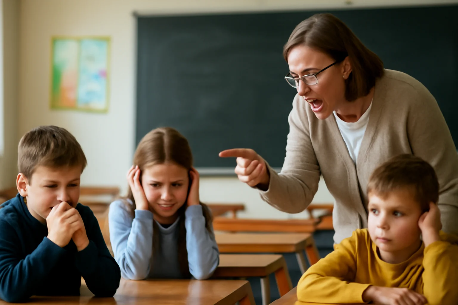 Învățătoare din Iași acuzată că a speriat elevii de clasa I la Școala Carol