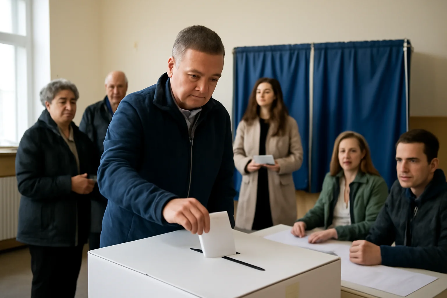 Locuitorii votează primarul astăzi