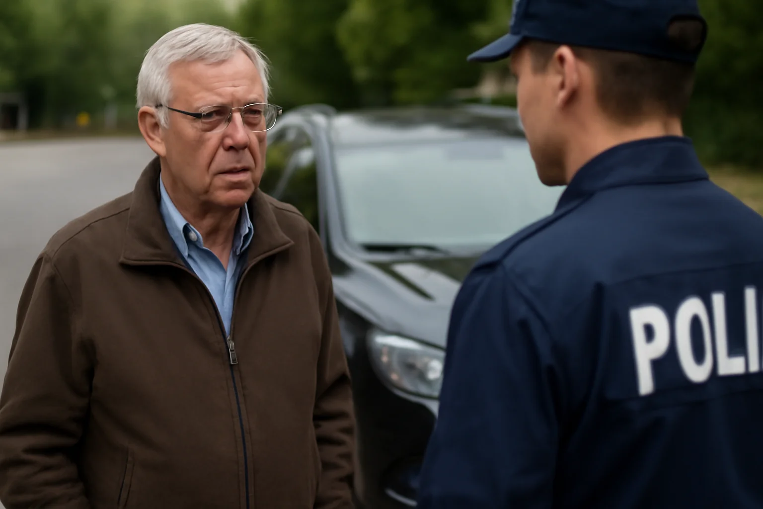 Mașină furată din Belgia și un bărbat de 77 de ani investigat de poliție!