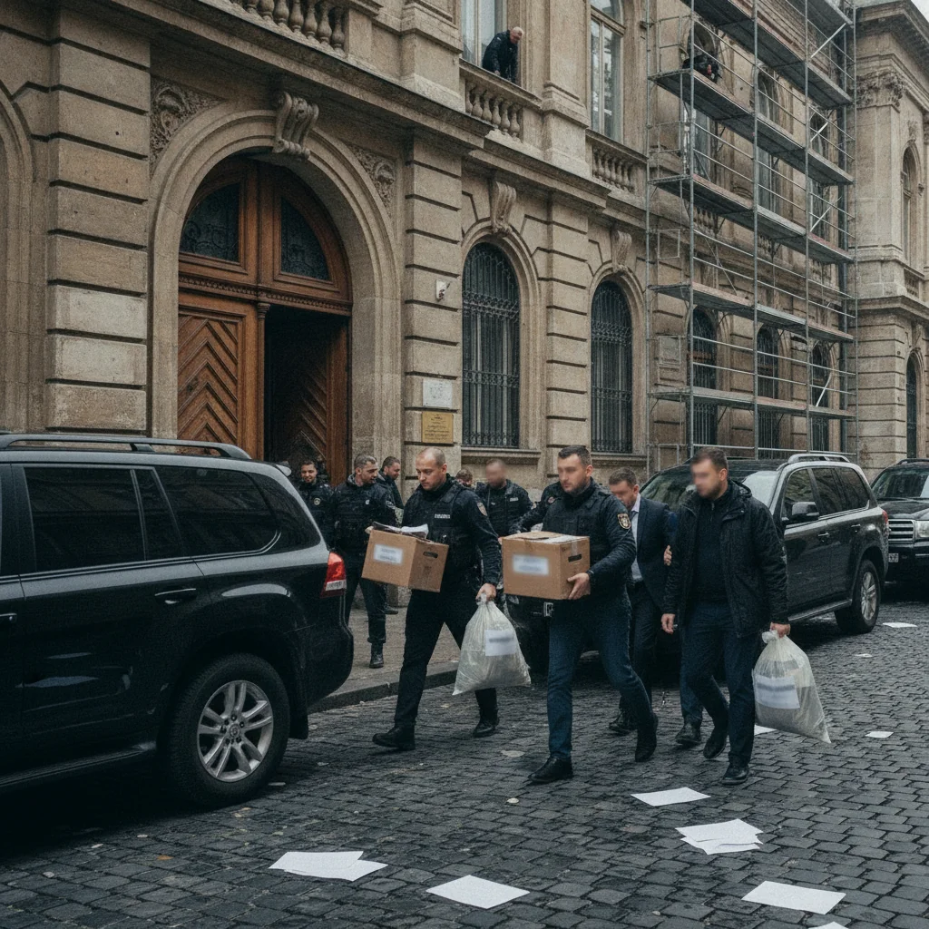 Percheziții în 48 de locații într-un dosar de evaziune fiscală din construcții. Prejudiciul depășește 55 de milioane de lei